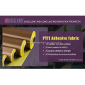 Heat resistant PTFE adhesive fabric for sealing machine